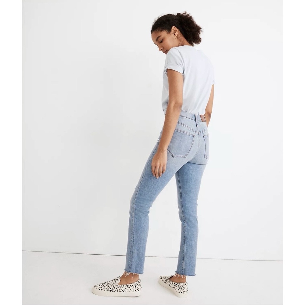 NWT Madewell The Petite Perfect Vintage Jean in Coffey Wash - Picture 4 of 9